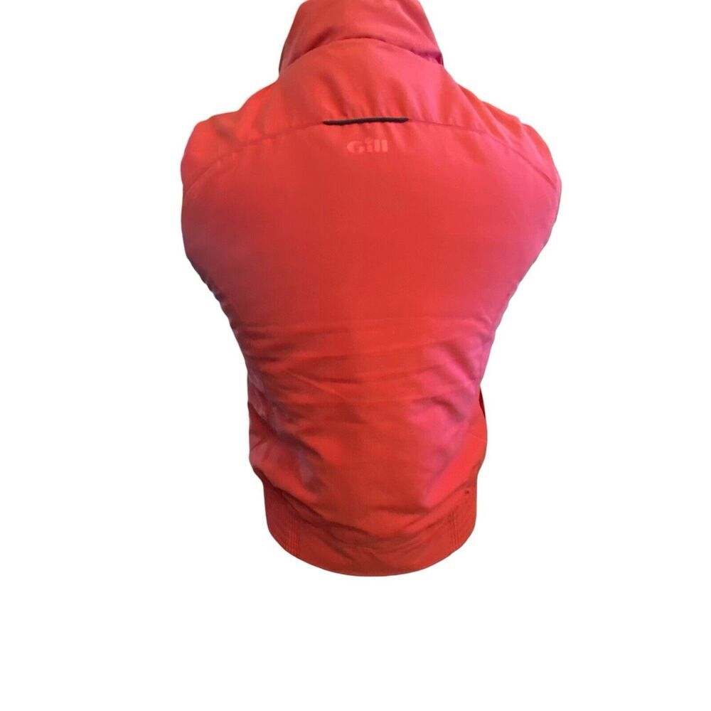 GILL Gilet Women’s Insulated Pink Vest Size US 6 Sailing Walking Hiking Outdoors - Picture 2 of 14